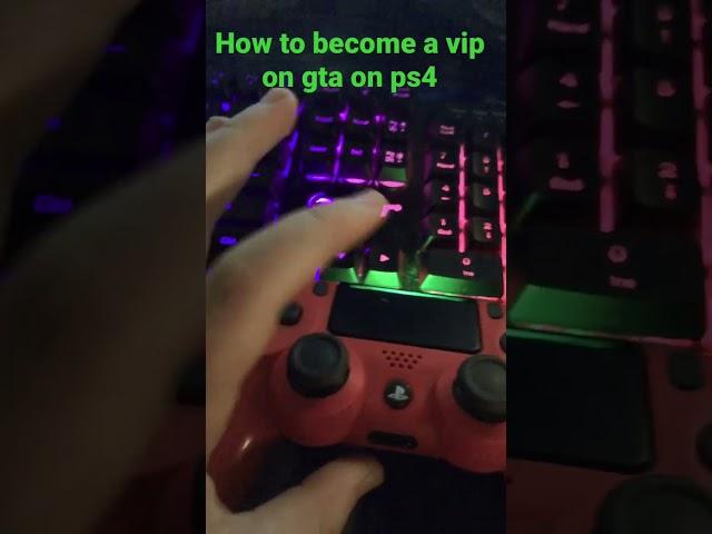 How to become a vip on gta online-PS4
