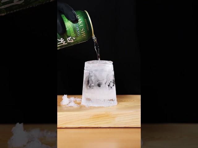 【環境音】氷のグラスで白州を。｜Hakushu in an Ice Glass #asmr #cocktail #ウイスキー #氷の音 #ハイボール #白州