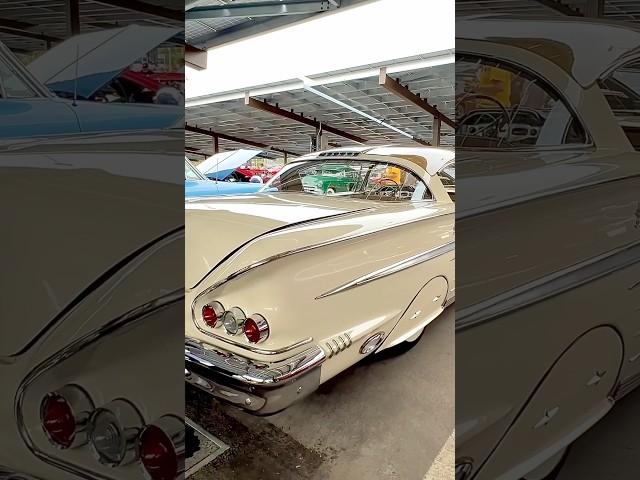 1958 Chevrolet Impala #classicchevy #musclecars #chevyimpala #classicchevrolet #shortsvideo