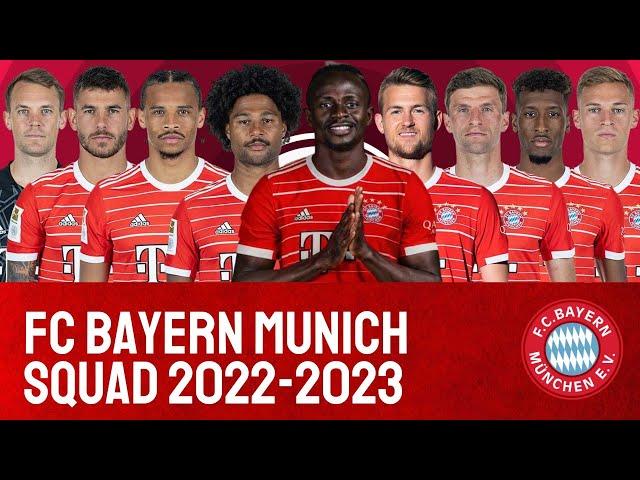 BAYERN MUNICH Squad 2022-2023 | Bayern Munich | Yaa Yeah Football