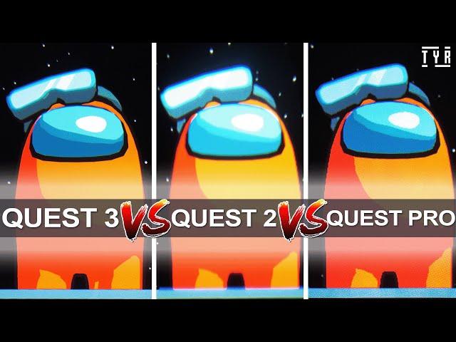 THROUGH THE LENSES - Quest 3 vs Quest 2 vs Quest PRO