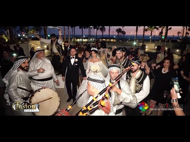 Palestinian wedding in Huntington Beach, CA - Fusion Zaffa.