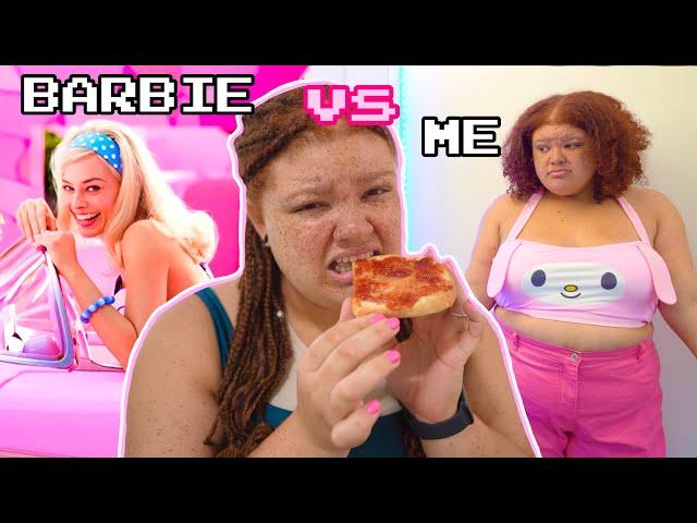 I ate like a BARBIE for a FULL DAY!!!