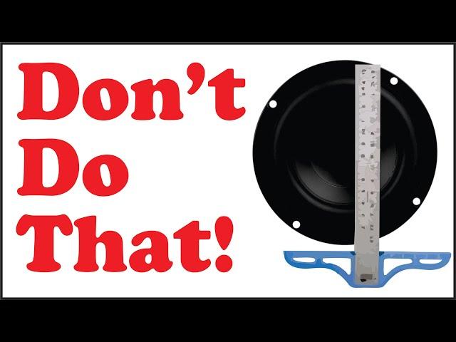 8 Tips for Better Speaker Building!