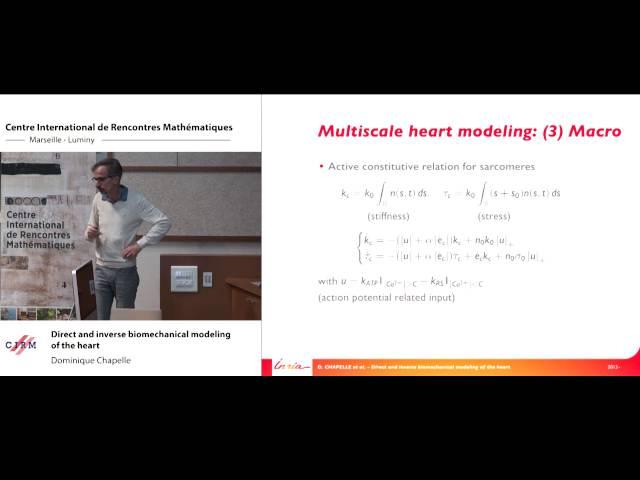 Dominique Chapelle: Direct and inverse biomechanical modeling of the heart