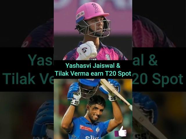 Yashasvi Jaiswal and Tilak Varma get maiden #india #t20 call-ups #cricket against West Indies