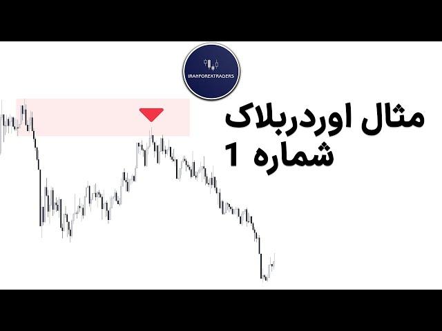 آموزش فارکس  - مثال ورود اوردربلاک 1