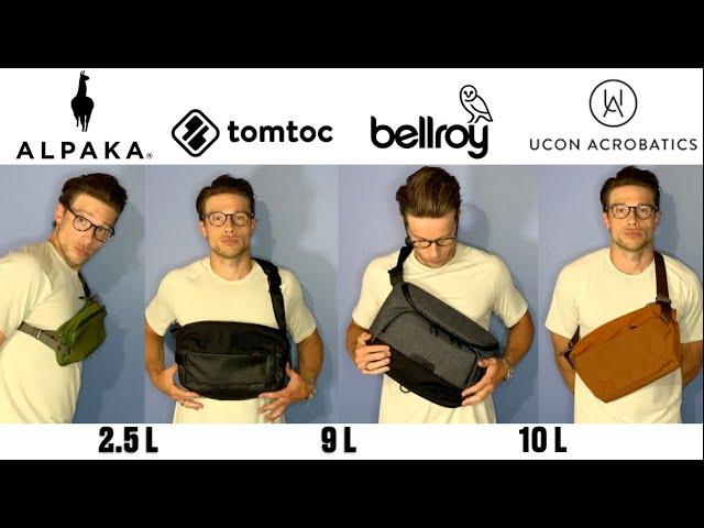 Top 5 BEST Crossbody Sling Bags for ANY Occasion! Small, Medium & Large. (Review, Packed & On Body)