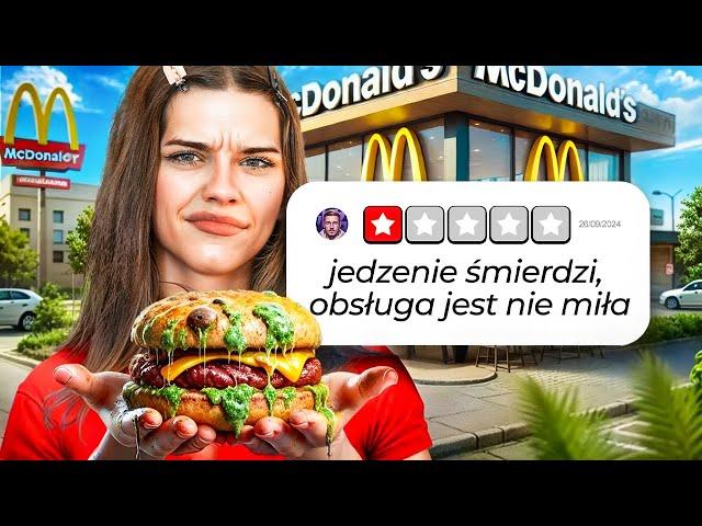 TESTUJEMY 1-GWIAZDKOWE OPINIE W MCDONALD’S!