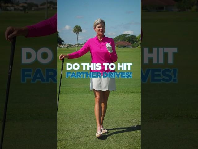 This is one of the simplest ways for you to hit farther drives! #golf