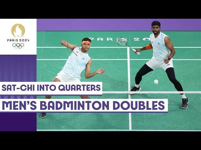  India vs Indonesia  | Men's Badminton doubles | Paris 2024 Highlights