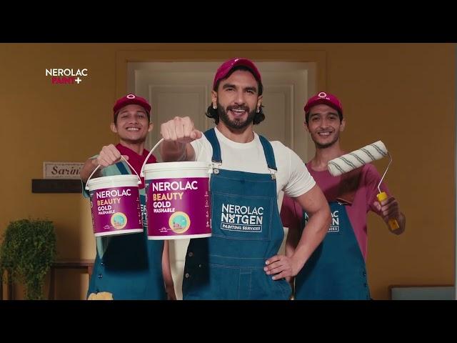 Nerolac Beauty Gold Washable | 1.25x washability paint| Ranveer Singh