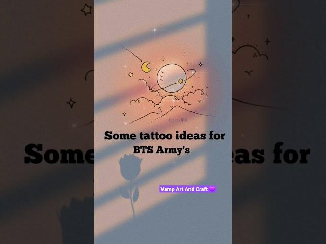 Bts Tattoos Ideas  /sho #youtubeshorts #btsmerch #ytshorts #bts #ideas #tattoo