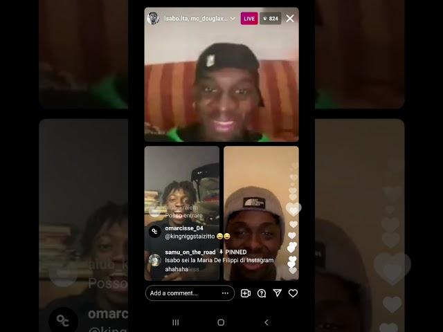 Aisha fa Vodoo a Isabo, KingNigg e Mcdouglax  |Isabo diretta