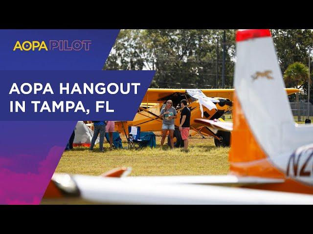 Fly with us to the AOPA Hangout in Tampa