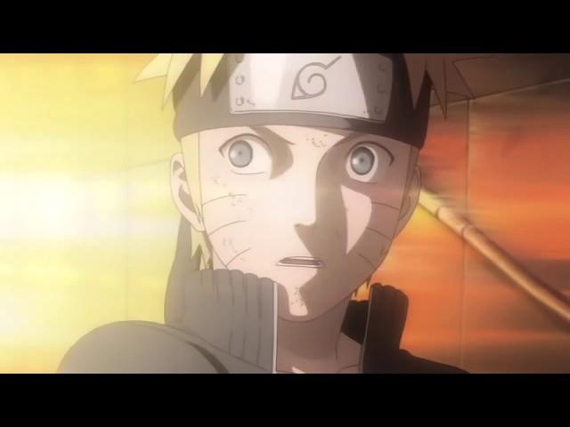 Naruto meet the fourth hokage minato for the 1st time