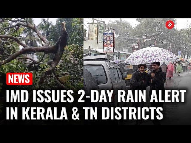 Heavy Rains: Kerala and Tamil Nadu Districts Under Red Alert