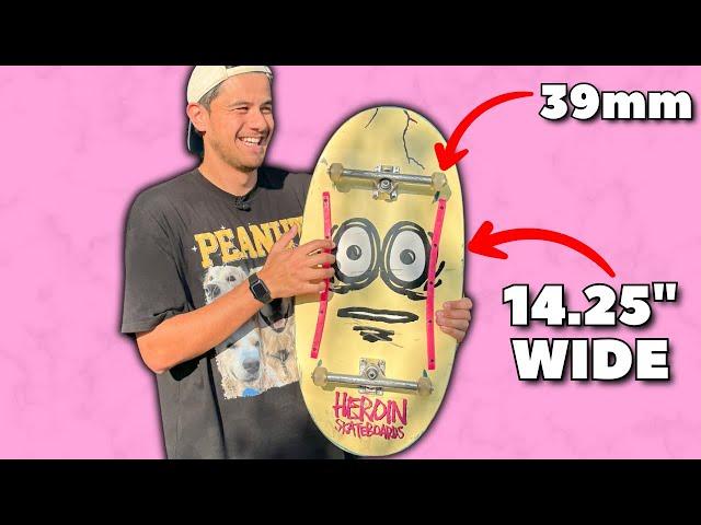 The MOST RIDICULOUS Skateboard Setup!