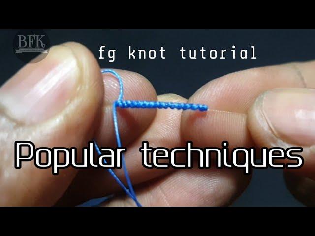 FG knot || The most popular technique || Braided To fluorocarbon leader || Fishing knot