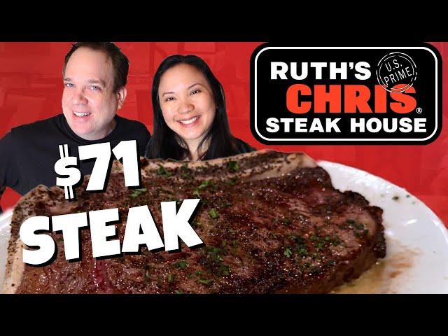 We Tried a $71 Steak at Ruth's Chris Steak House... and Here's What Happened