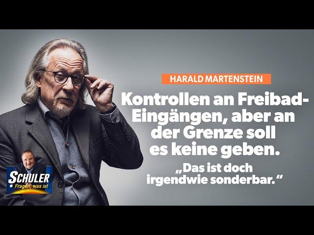 Harald Martenstein: „Kontrollen an Freibad-Eingängen, aber an der Grenze soll es keine geben.“