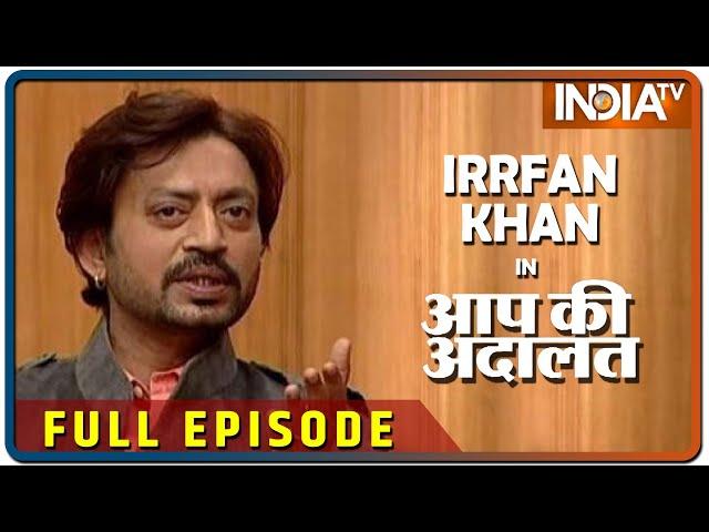 Irrfan Khan in Aap Ki Adalat (Full Episode)