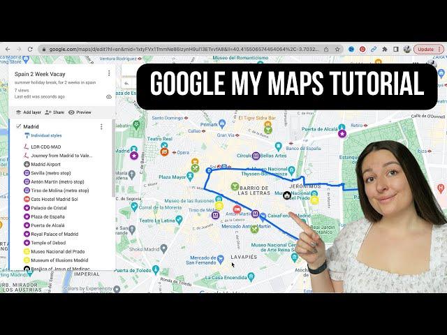 GOOGLE MY MAPS TUTORIAL | Get Started with Travel Planning