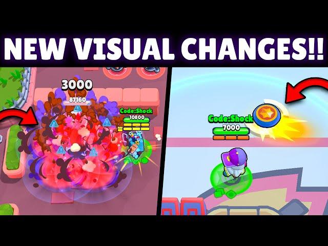 More Visual Changes & Visual Bugs in The New Update!! | #darksands #superbrawl