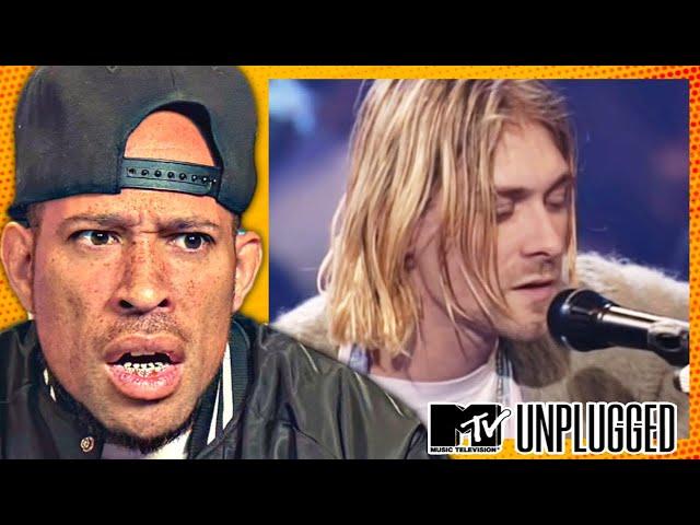 Rapper FIRST time REACTION to Nirvana - The Man Who Sold The World (MTV Unplugged)! wow...