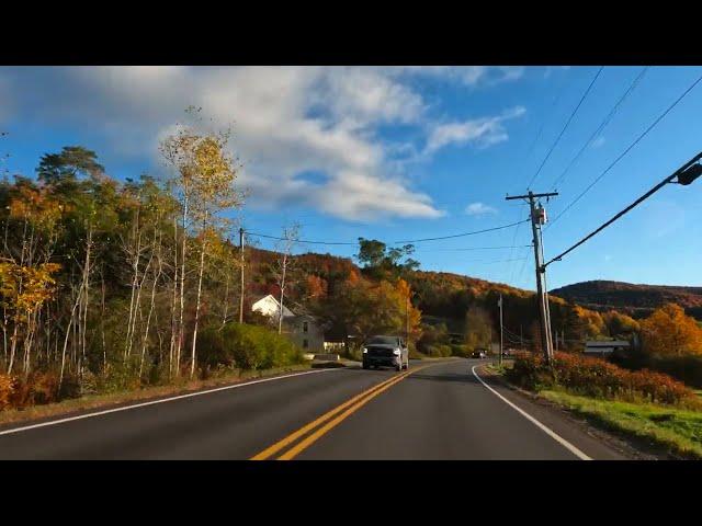 An Autumn Drive Along Vermont Rt 100