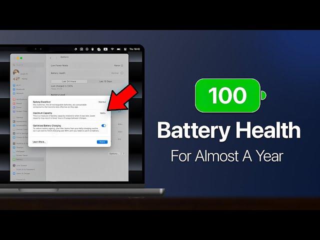 The ONLY Way To Maintain 100% MacBook Battery Health