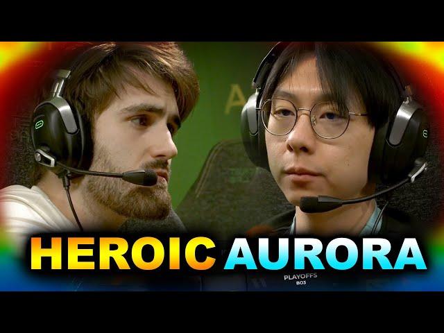 HEROIC vs AURORA - INCREDIBLE PLAYOFFS ELIMINATION - TI13 THE INTERNATIONAL 2024 DOTA 2