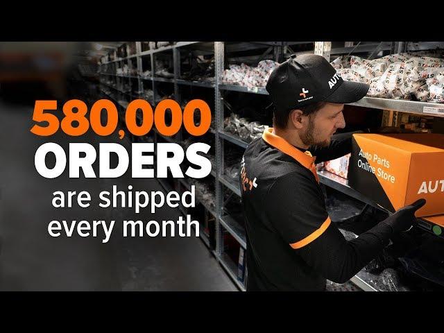 How AUTODOC's warehouse operates