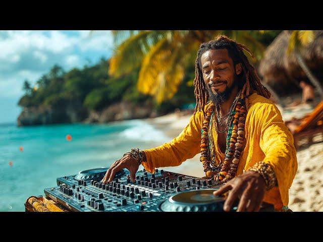 Tropical Reggae Beats | DJ Mix at the Beach  Ultimate Chill & Groove Vibes