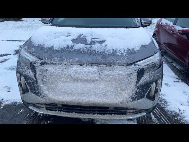 Audi Q4 E-Tron RWD in snow (on “normal” tyres)