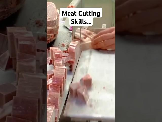 Expert Meat Cutting Skills 