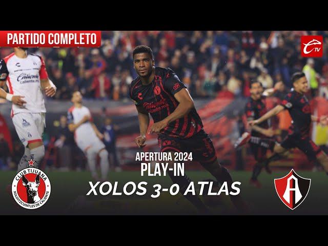 XOLOS VS ATLAS | PLAY IN | LIGA MX | TRANSMISIÓN COMPLETA | CALIENTE TV 