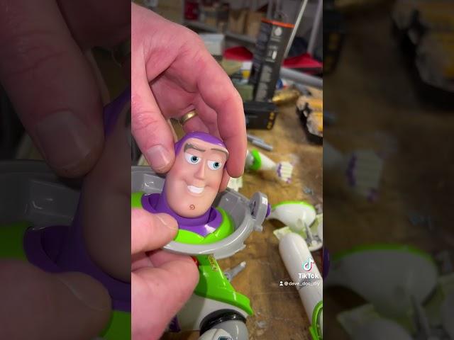Buzz Lightyear Toy Repair! #diy #repair #toys #disney #plumber #handyman