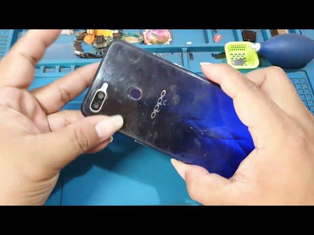 How To Restore OPPO F9 Cracked, Restoring Destroyed Phone