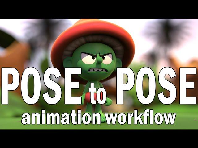 Pose to Pose : Blender Animation Workflow for beginners