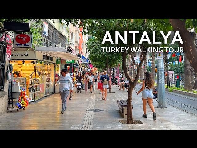 Antalya, Turkey walking tour 2024 | ANTALYA OLD TOWN: Hadrian's gate, Kaleiçi streets, sea view