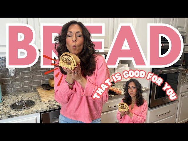 The best HEALTHY Homemade Bread | packed with NUTRIENTS AND FIBER