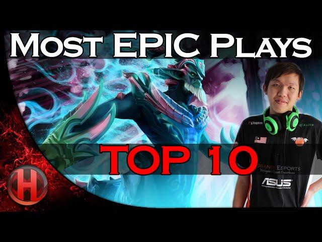 TOP 10 | MOST EPIC PLAYS in Dota 2 History. #14