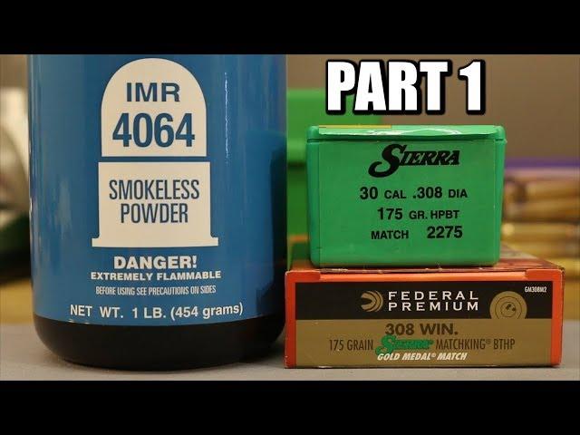 .308 Win - 175gr Sierra Match King with IMR 4064 (part 1)