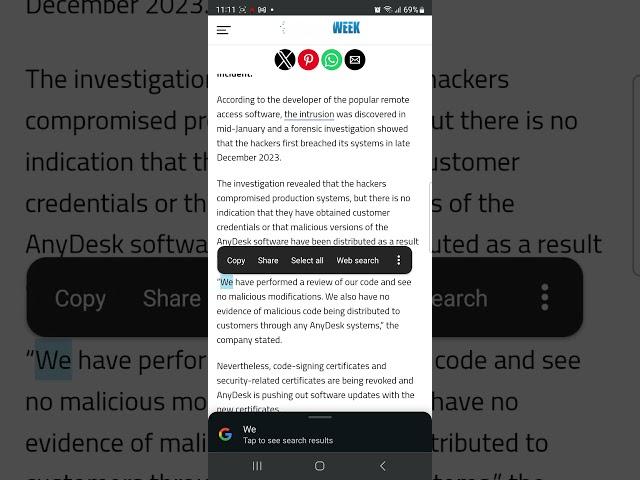 Anydesk #anydesk # Hacked.   https://www.securityweek.com/anydesk-shares-more-information-on-recent