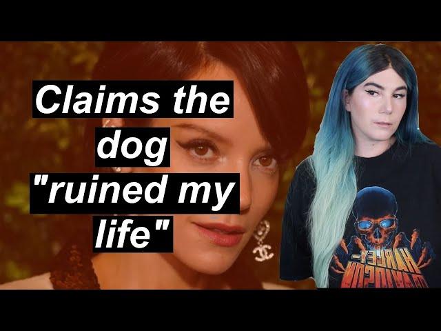 The rage about Lily Allen rehoming her dog