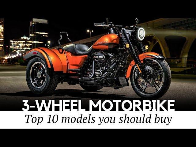 Top 10 Trikes and 3-Wheel Motorcycles that Define Supreme Riding Comfort