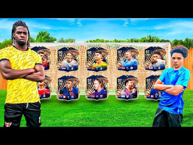 EA FC 25 ULTIMATE TEAM CARD BATTLE vs KID RONALDO!!