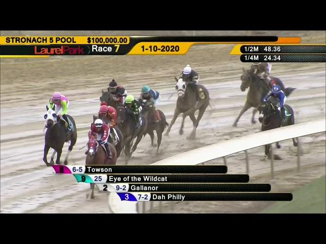 Laurel Park Carrera 7 - 10 de Enero 2020