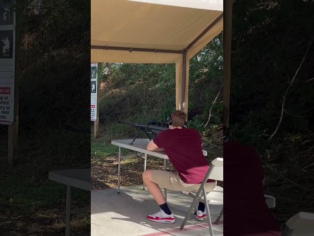 Shooting the Barrett 50 Caliber Anti-Material Rifle